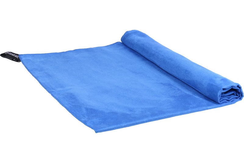 GEAR AID Quick Dry Microfiber Towel for The Gym, Travel and Camping, Cobalt, X-Large, 35"x62" - Image 1
